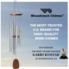 image:imageWoodstock Chimes Signature Collection Spanish Romance Chime 37 Silver Wind Chimes for Outdoor Patio Home or Garden Dcor ADSR