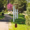 image:imageWoodstock Chimes Signature Collection Spanish Romance Chime 37 Silver Wind Chimes for Outdoor Patio Home or Garden Dcor ADSR