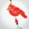 image:imageWoodstock Chimes Sun Catcher Crystal Dreams 4 Cardinal Crystal Suncatcher Red Bird Hanging Window Prism for Indoor Kitchen Office Gifts Rearview Car Mirror Dcor Rainbow Makers Collection