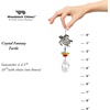 image:imageWoodstock Chimes Sun Catcher Crystal Fantasy 45 Turtle Crystal Suncatcher Rainbow Hanging Window Prism for Indoor Kitchen Office Gifts Rearview Car Mirror Dcor Rainbow Makers CollectionTurtle