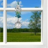image:imageWoodstock Chimes Sun Catcher Crystal Grand Cascade 45 Green Cascading Suncatcher Hanging Window Prism for Indoor Kitchen Office Gifts Rearview Car Mirror Dcor Rainbow Makers Collection CCGG