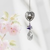 image:imageWoodstock Chimes Woodstock Rainbow Makers Collection Crystal Fantasy 45 Flower of Life Crystal Fantasies Crystal Suncatchers for Outdoor Patio Home or Garden Dcor CFFLWinged Heart