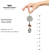 image:imageWoodstock Chimes Woodstock Rainbow Makers Collection Crystal Fantasy 45 Flower of Life Crystal Fantasies Crystal Suncatchers for Outdoor Patio Home or Garden Dcor CFFLFlower of Life
