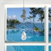 image:imageWoodstock Chimes Woodstock Rainbow Makers Collection Crystal Fantasy 45 Flower of Life Crystal Fantasies Crystal Suncatchers for Outdoor Patio Home or Garden Dcor CFFLMermaid