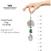 image:imageWoodstock Chimes Woodstock Rainbow Makers Collection Crystal Fantasy Large 65 Tree of Life Crystal Fantasies Crystal Suncatchers for Outdoor Patio Home or Garden Dcor CFZTL