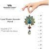 image:imageWoodstock Chimes Woodstock Rainbow Makers Collection Crystal Wonders 5 Bumble Bee Crystal Wonders Crystal Suncatchers for Outdoor Patio Home or Garden Dcor CWBEECWPEA