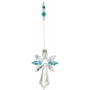 image:imageWoodstock Chimes Crystal Guardian Angel Suncatcher 2Inches Blue Zircon