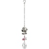 image:imageWoodstock Chimes Sun Catcher Crystal Fantasy 45 Rose Pink Crystal Suncatcher Pink Hanging Window Prism for Indoor Kitchen Office Gifts Rearview Car Mirror Dcor Rainbow Makers Collection CFRORose