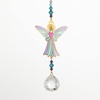 image:imageWoodstock Chimes Woodstock Rainbow Makers Collection Crystal Dreams 4 Angel Multicolor Wind Chimes for Outdoor Patio Home or Garden Decor CDANMulticolor