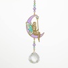 image:imageWoodstock Chimes Woodstock Rainbow Makers Collection Crystal Dreams 4 Fairy Multicolor Wind Chimes for Outdoor Patio Home or Garden Decor CDFA