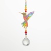 image:imageWoodstock Chimes Woodstock Rainbow Makers Collection Crystal Dreams 4 Hummingbird Multicolor Wind Chimes for Outdoor Patio Home or Garden Decor CDHU