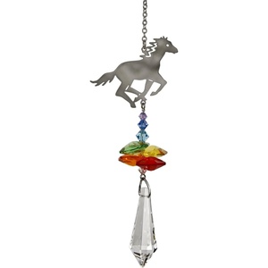 image:imageWoodstock Chimes Rainbow Makers Crystal Suncatchers Crystal Fantasy Rainbow FairyHorse