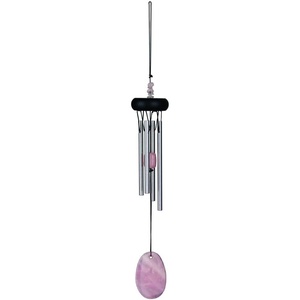 image:imageWoodstock Chimes Signature Collection Precious Stones Chime 12 Crystal Dcor Designs  Small Chimes Wind Chimes for Outdoor Patio Home or Garden Dcor PSCRPSR