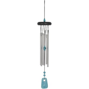 image:imageWoodstock Chimes Signature Collection Woodstock Chakra Chime 17 Turquoise Eastern Energies Wind Chimes for Outdoor Patio Home or Garden Dcor CCT