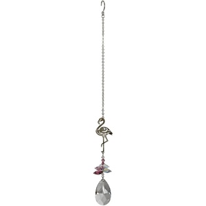 image:imageWoodstock Chimes Sun Catcher Crystal Fantasy 45 Turtle Crystal Suncatcher Rainbow Hanging Window Prism for Indoor Kitchen Office Gifts Rearview Car Mirror Dcor Rainbow Makers CollectionPink Flamingo