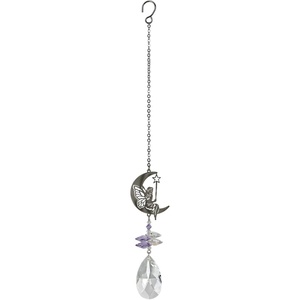 image:imageWoodstock Chimes Woodstock Rainbow Makers Collection Crystal Fantasy 45 Flower of Life Crystal Fantasies Crystal Suncatchers for Outdoor Patio Home or Garden Dcor CFFLFairy