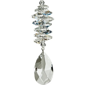 image:imageWoodstock Chimes Woodstock Rainbow Makers Collection Crystal Ice Cascade 35 Ball Crystal Cascades Crystal Suncatchers for Outdoor Patio Home or Garden Dcor CCIBAlmond