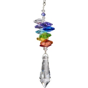 image:imageWoodstock Chimes Woodstock Rainbow Makers Collection Crystal Rainbow Cascade 35 Ball Crystal Cascades Crystal Suncatchers for Outdoor Patio Home or Garden Dcor CCBAIcicle