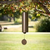 image:imageWoodstock Chimes Dynasty Wind Bell 27 Antique Copper Wind Chime for Outside Garden Patio Decor Deep Tone Bell Sound of the Harbor Outdoor Metal Decor DBACCopper