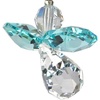 image:imageWoodstock Chimes Sun Catcher Birthstone Crystal Guardian Angel 1 Small Peridot August Suncatcher Hanging Window Prism for Indoor Kitchen Gifts Rearview Car Mirror Dcor Rainbow Makers CollectionBlue Zircon December