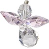 image:imageWoodstock Chimes Sun Catcher Birthstone Crystal Guardian Angel 1 Small Peridot August Suncatcher Hanging Window Prism for Indoor Kitchen Gifts Rearview Car Mirror Dcor Rainbow Makers CollectionRose