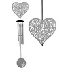 image:imageWoodstock Chimes Signature Collection Woodstock Flourish Chime 18 Heart Decor Designs Wind Chimes for Outdoor Patio Home or Garden Dcor FLHEFLHE