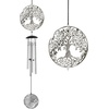 image:imageWoodstock Chimes Signature Collection Woodstock Flourish Chime 18 Heart Decor Designs Wind Chimes for Outdoor Patio Home or Garden Dcor FLHEFLTL