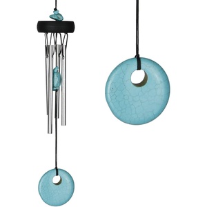 image:imageWoodstock Chimes Signature Collection Precious Stones Chime 12 Turquoise Dcor Designs  Small Chimes Wind Chimes for Outdoor Patio Home or Garden Dcor PSTPST