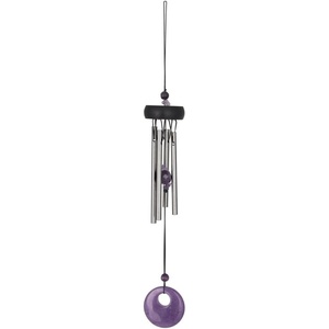 image:imageWoodstock Chimes Signature Collection Precious Stones Chime 12 Turquoise Dcor Designs  Small Chimes Wind Chimes for Outdoor Patio Home or Garden Dcor PSTPSAM