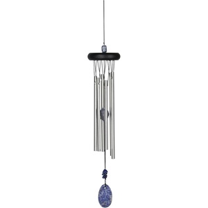 image:imageWoodstock Chimes Signature Collection Woodstock Chakra Chime 17 Lapis Eastern Energies Wind Chimes for Outdoor Patio Home or Garden Dcor