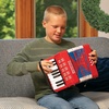 image:imageWoodstock Kids Accordion 7 Red with 10 Keys Beginner Music Toy Instrument for Children Ages 3 Educational Gift Kids Boys Girls WCKAJunior w Keyboard