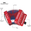image:imageWoodstock Kids Accordion 7 Red with 10 Keys Beginner Music Toy Instrument for Children Ages 3 Educational Gift Kids Boys Girls WCKAKids 7