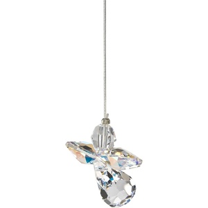 image:imageWoodstock Chimes Woodstock Rainbow Makers Collection Crystal Guardian Angel 1 Aurora Borealis April Crystal Guardian Angels Crystal Suncatchers for Outdoor Patio Home or Garden Dcor CGAB
