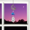 image:imageWoodstock Chimes Fantasy Glass Suncatcher 45Inches DolphinsCats