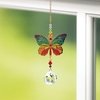 image:imageWoodstock Chimes Sun Catcher Crystal Dreams 4 Butterfly Crystal Suncatcher Multicolor Hanging Window Prism for Indoor Kitchen Office Gifts Rearview Car Mirror Dcor Rainbow Makers CollectionGold multicolor multicolor