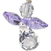 image:imageWoodstock Chimes Woodstock Rainbow Makers Collection Crystal Guardian Angel 1 Light Amethyst June Crystal Guardian Angels Crystal Suncatchers for Outdoor Patio Home or Garden Dcor CGLA