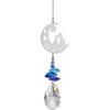 image:imageWoodstock Chimes Fantasy Glass Suncatcher 45Inches DolphinsCats